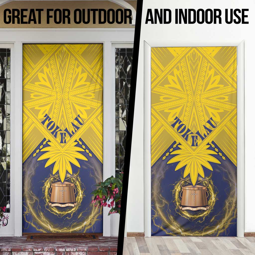 Tokelau Tokehega Day Door Cover National Badge Special Style - Polynesian Pride