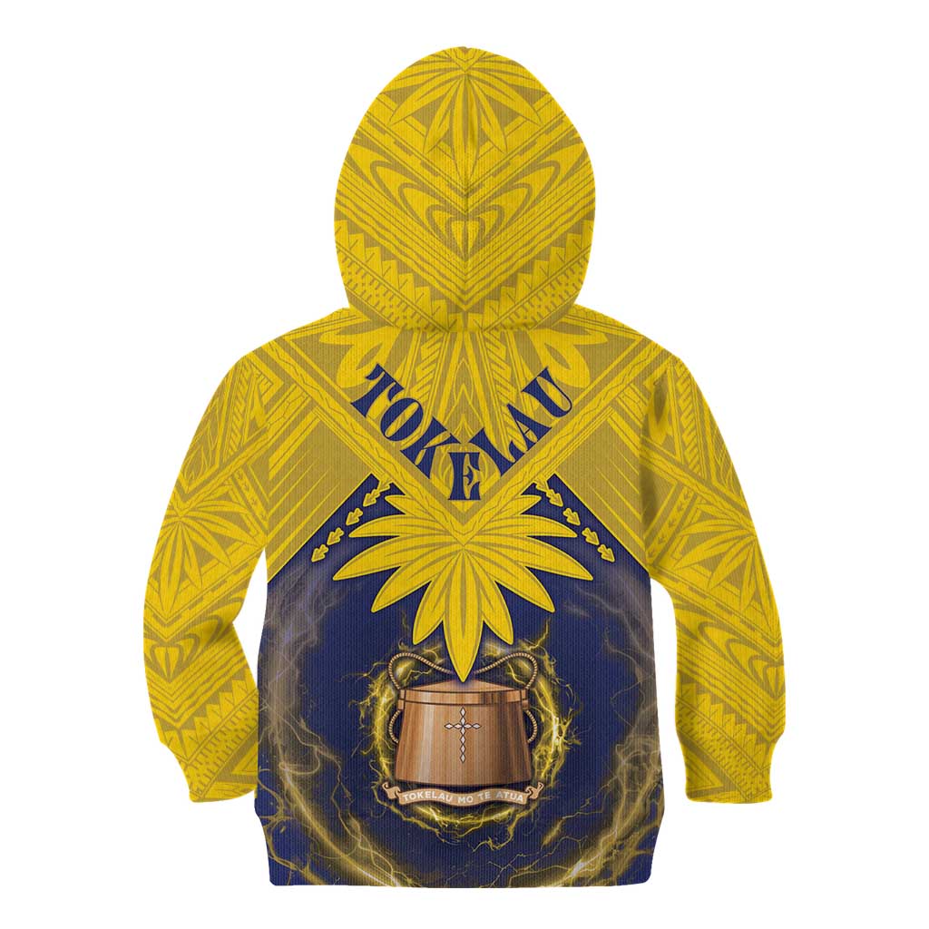 Tokelau Tokehega Day Kid Hoodie National Badge Special Style - Polynesian Pride
