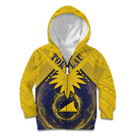 Tokelau Tokehega Day Kid Hoodie National Badge Special Style - Polynesian Pride
