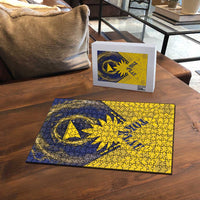 Tokelau Tokehega Day Puzzle National Badge Special Style - Polynesian Pride