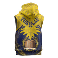 Tokelau Tokehega Day Sleeveless Hoodie National Badge Special Style - Polynesian Pride