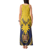 Tokelau Tokehega Day Tank Maxi Dress National Badge Special Style - Polynesian Pride