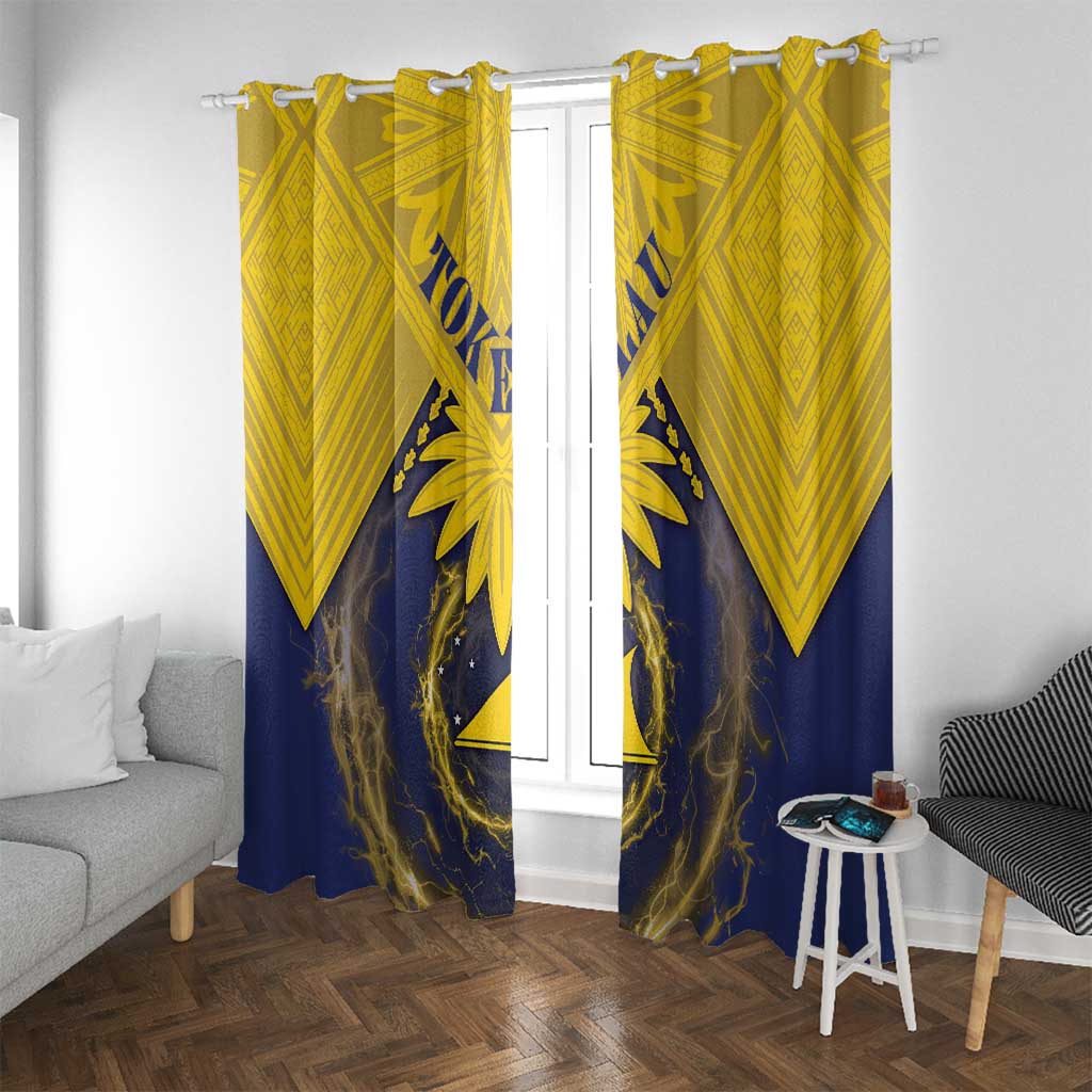 Tokelau Tokehega Day Window Curtain National Badge Special Style - Polynesian Pride
