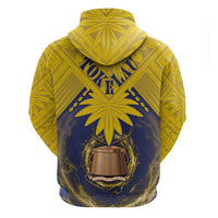 Tokelau Tokehega Day Zip Hoodie National Badge Special Style - Polynesian Pride