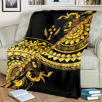 Kosrae Liberation Day Blanket Polynesian Floral Tattoo - Polynesian Pride