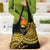 Kosrae Liberation Day Grocery Bag Polynesian Floral Tattoo - Polynesian Pride