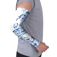 Pohnpei Liberation Day Arm Sleeves Polynesian Floral Tattoo - Polynesian Pride