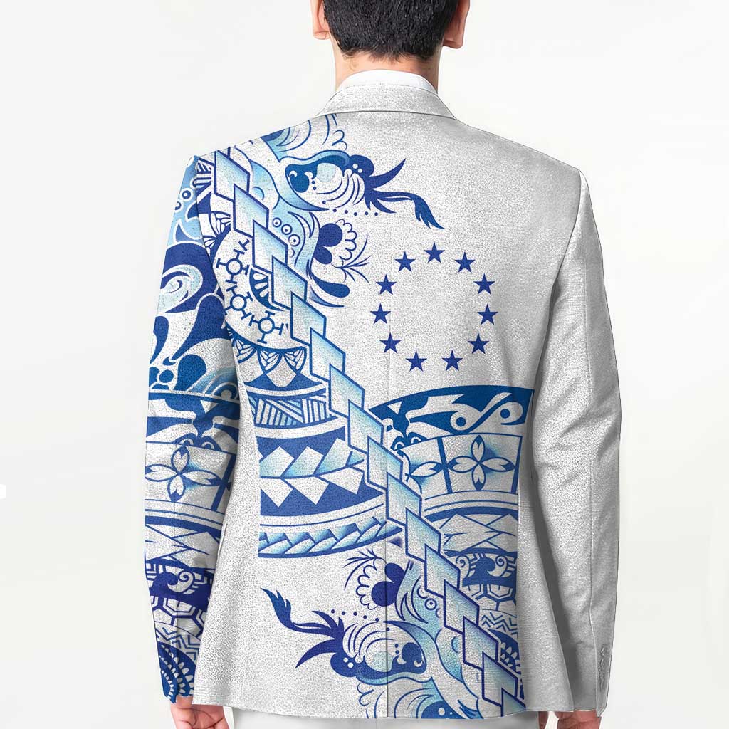 Pohnpei Liberation Day Blazer Polynesian Floral Tattoo - Polynesian Pride