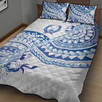 Pohnpei Liberation Day Quilt Bed Set Polynesian Floral Tattoo - Polynesian Pride