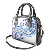 Pohnpei Liberation Day Shoulder Handbag Polynesian Floral Tattoo - Polynesian Pride