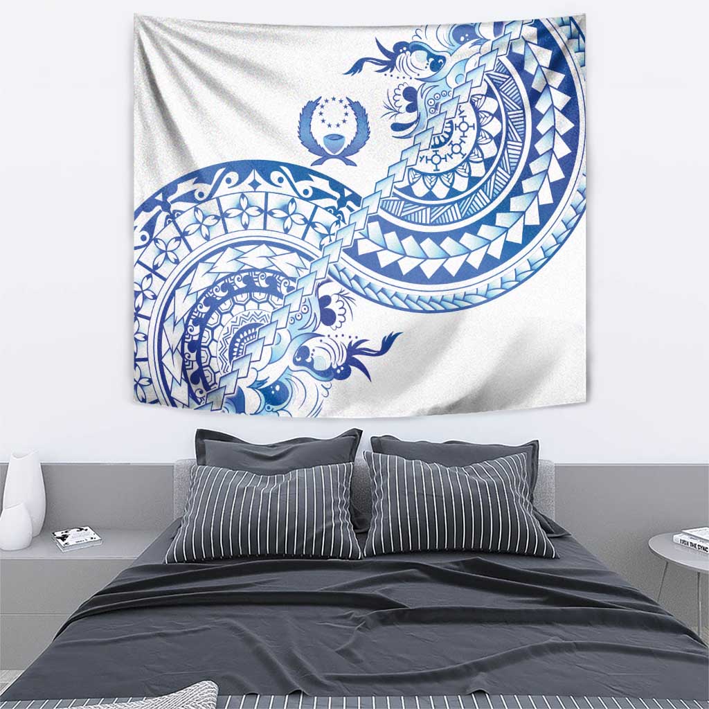 Pohnpei Liberation Day Tapestry Polynesian Floral Tattoo - Polynesian Pride