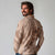 Hawaii Brown Hibiscus Pikake Lei Long Sleeve Polo Shirt - Polynesian Pride