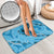 Hawaii Blue Hibiscus Pikake Lei Bathroom Set - Polynesian Pride