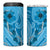 Hawaii Blue Hibiscus Pikake Lei 4 in 1 Can Cooler Tumbler - Polynesian Pride
