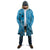 Hawaii Blue Hibiscus Pikake Lei Cloak - Polynesian Pride