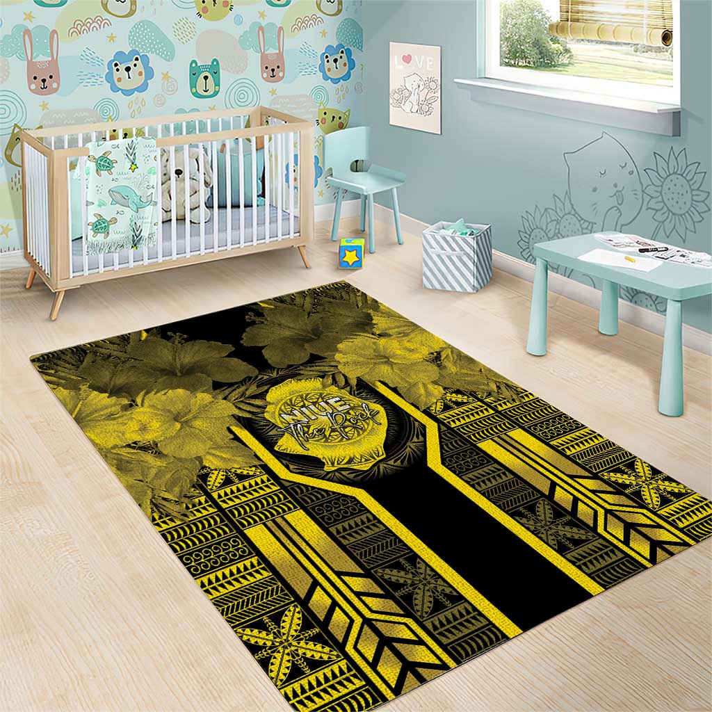 Niue The Rock Area Rug The Island Of The Uga - Polynesian Pride