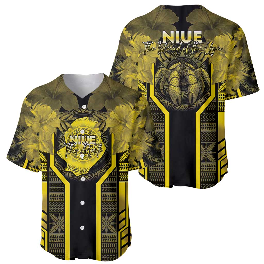 Niue The Rock Baseball Jersey The Island Of The Uga - Polynesian Pride