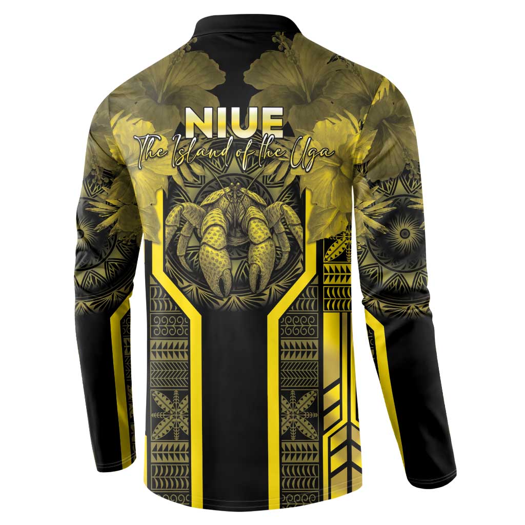 Niue The Rock Button Sweatshirt The Island Of The Uga LT05 - Polynesian Pride