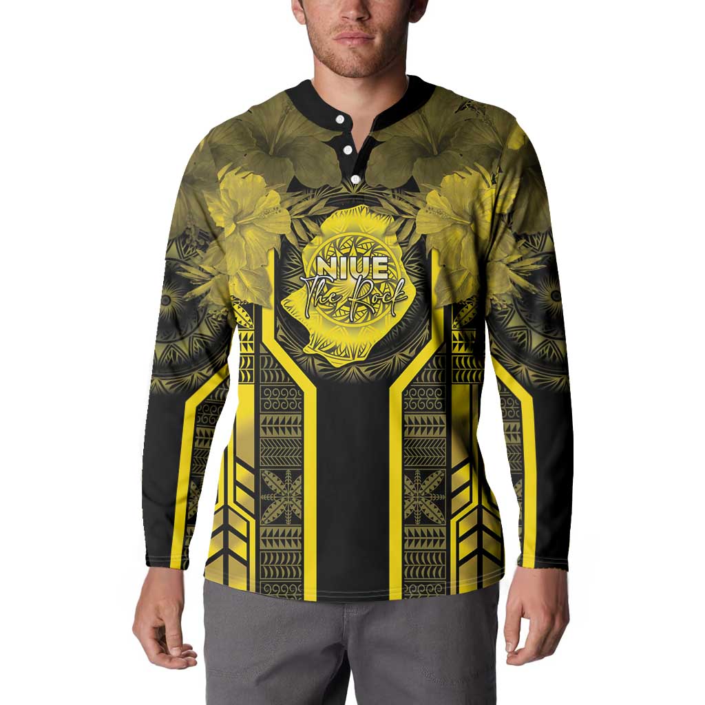 Niue The Rock Button Sweatshirt The Island Of The Uga LT05 - Polynesian Pride