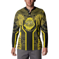 Niue The Rock Button Sweatshirt The Island Of The Uga LT05 - Polynesian Pride
