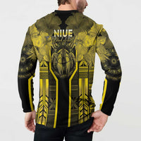 Niue The Rock Button Sweatshirt The Island Of The Uga LT05 - Polynesian Pride