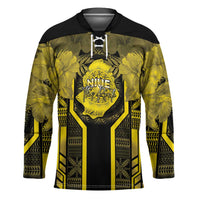 Niue The Rock Hockey Jersey The Island Of The Uga - Polynesian Pride