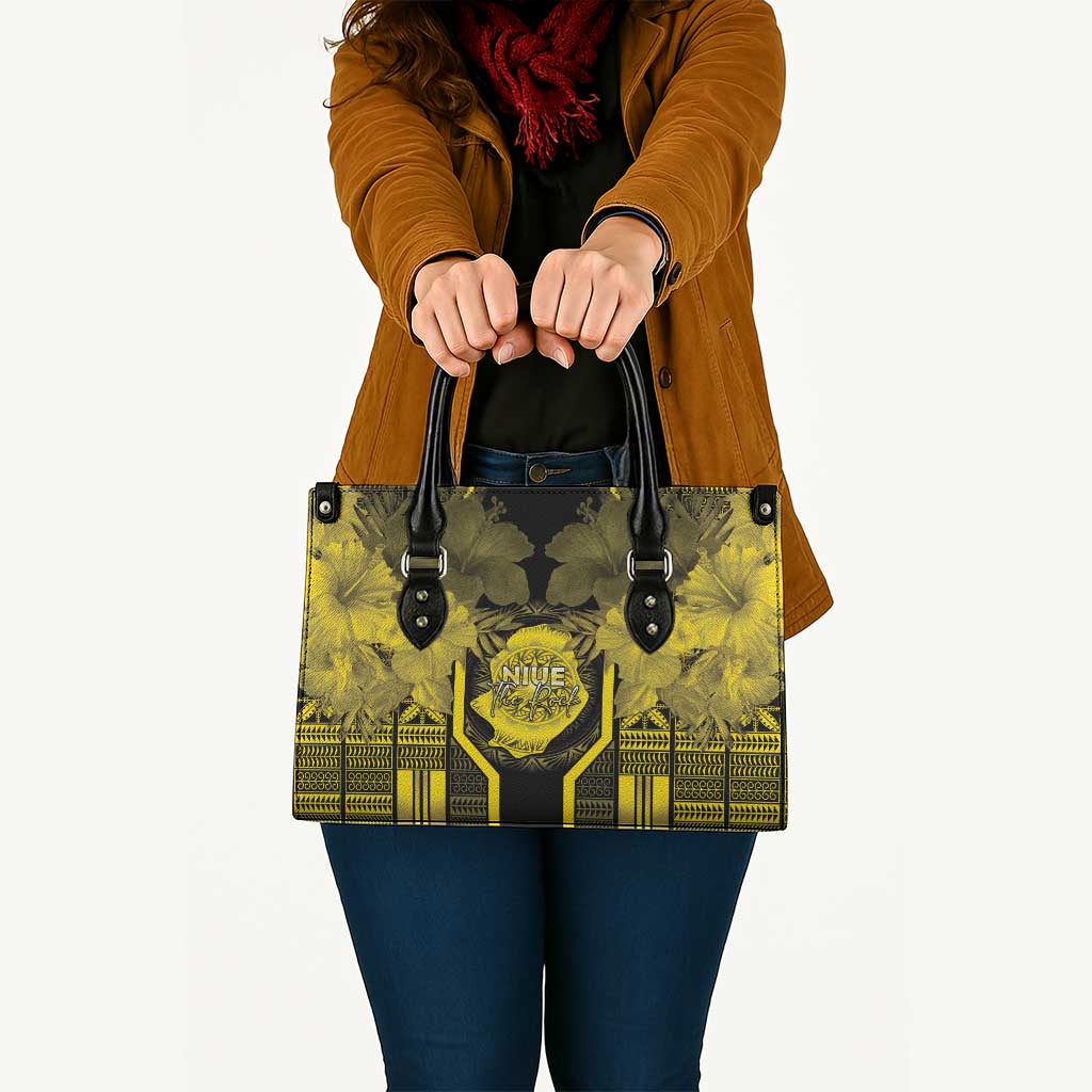 Niue The Rock Leather Bag The Island Of The Uga - Polynesian Pride