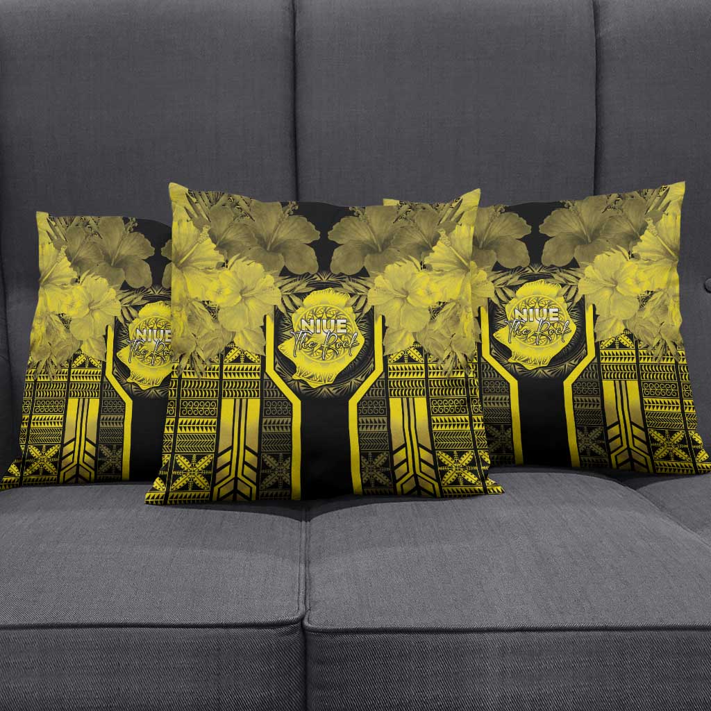Niue The Rock Pillow Cover The Island Of The Uga LT05 - Polynesian Pride