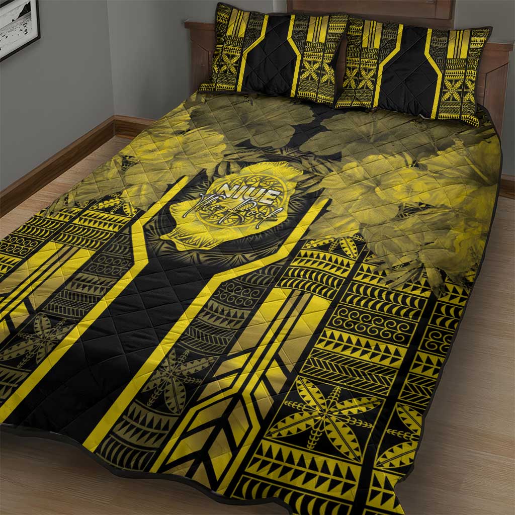 Niue The Rock Quilt Bed Set The Island Of The Uga - Polynesian Pride