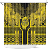 Niue The Rock Shower Curtain The Island Of The Uga - Polynesian Pride