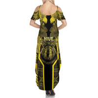 Niue The Rock Summer Maxi Dress The Island Of The Uga - Polynesian Pride