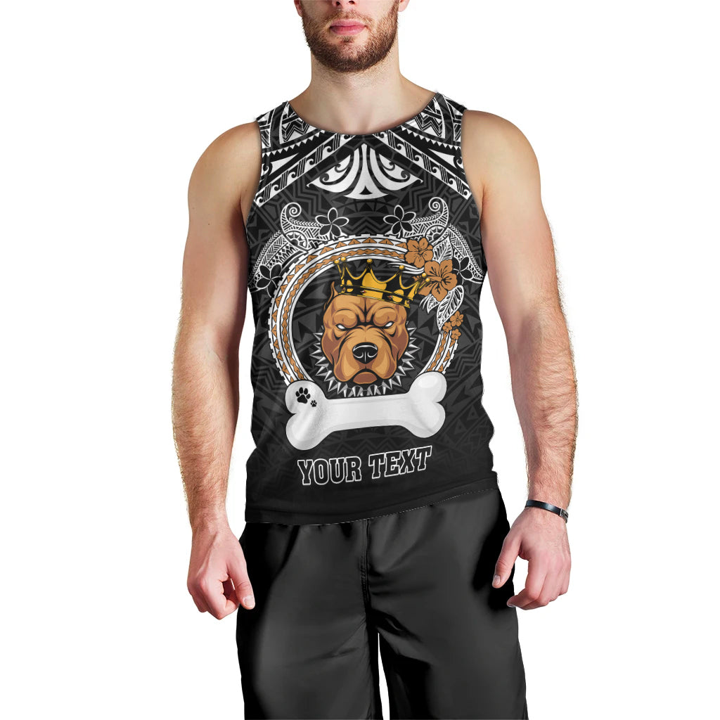 personalized-pitbull-dog-men-tank-top-with-polynesian-heart-name-tags
