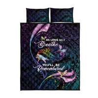 Polynesia Memorial Quilt Bed Set Always Remembered Dragonfly Polynesian Style