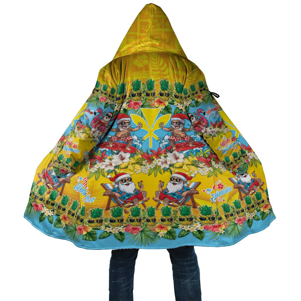 Hawaii Christmas Cloak Mele Kalikimaka Tropical Vibes - Polynesian Pride