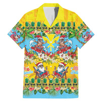 Hawaii Christmas Family Matching Mermaid Dress and Hawaiian Shirt Mele Kalikimaka Tropical Vibes - Polynesian Pride
