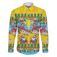 Hawaii Christmas Family Matching Mermaid Dress and Hawaiian Shirt Mele Kalikimaka Tropical Vibes - Polynesian Pride