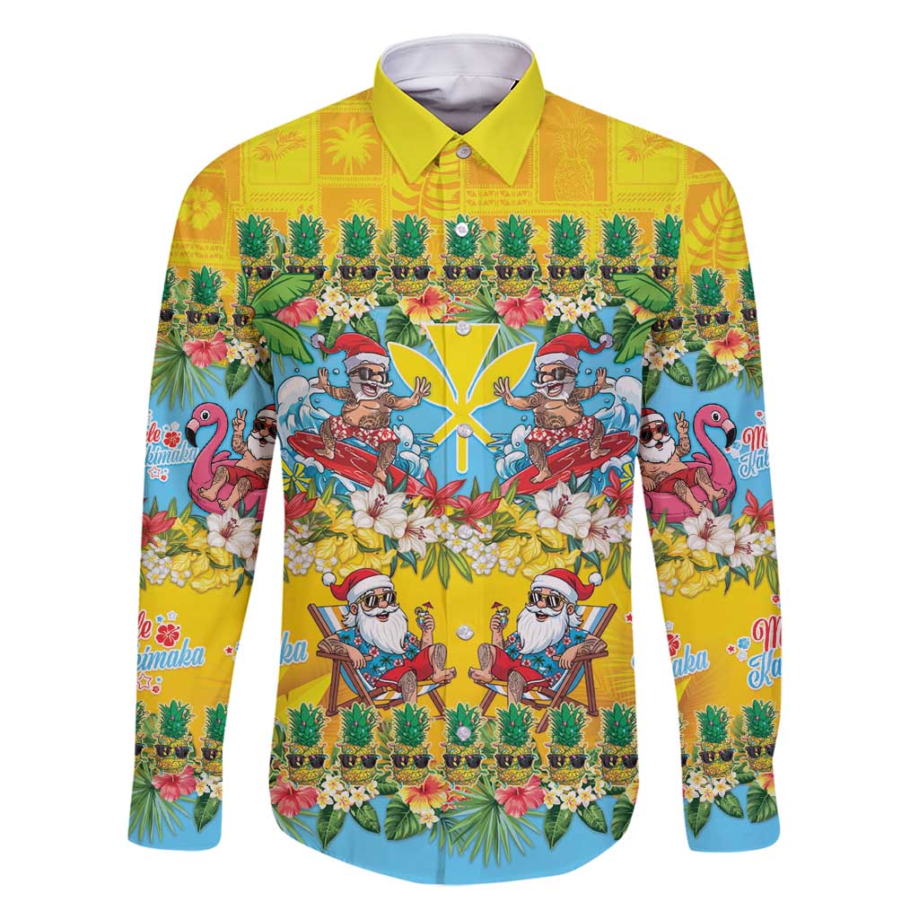 Hawaii Christmas Family Matching Summer Maxi Dress and Hawaiian Shirt Mele Kalikimaka Tropical Vibes - Polynesian Pride