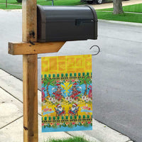 Hawaii Christmas Garden Flag Mele Kalikimaka Tropical Vibes - Polynesian Pride