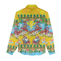 Hawaii Christmas Women Casual Shirt Mele Kalikimaka Tropical Vibes - Polynesian Pride