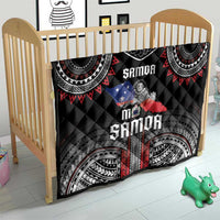 Samoa Black Saturday Quilt Samoan Warrior Tribal Pattern LT05 - Polynesian Pride