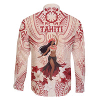 Tahiti Women's Day Family Matching Off Shoulder Maxi Dress and Hawaiian Shirt With Polynesian Pattern LT05 - Polynesian Pride