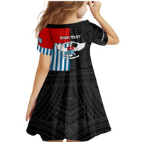 Personalised West Papua Family Matching Mermaid Dress and Hawaiian Shirt Polynesian Pattern With Coat Of Arms LT05 - Polynesian Pride