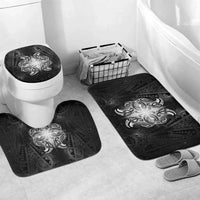 New Zealand Matariki Bathroom Set Maori Moko Black Galaxy