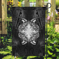 New Zealand Matariki Garden Flag Maori Moko Black Galaxy