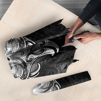 New Zealand Matariki Umbrella Maori Moko Black Galaxy