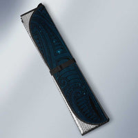 New Zealand Matariki Waita Auto Sun Shade Maori Moko Dark Blue Galaxy