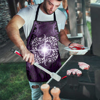 New Zealand Matariki Waipunarangi Apron Maori Moko Purple Galaxy LT05 - Polynesian Pride