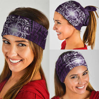 New Zealand Matariki Waipunarangi Neck Gaiter Maori Moko Purple Galaxy LT05 - Polynesian Pride