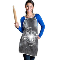 New Zealand Matariki Ururangi Apron Maori Moko Grey Galaxy LT05 - Polynesian Pride