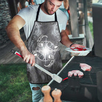 New Zealand Matariki Ururangi Apron Maori Moko Grey Galaxy LT05 - Polynesian Pride